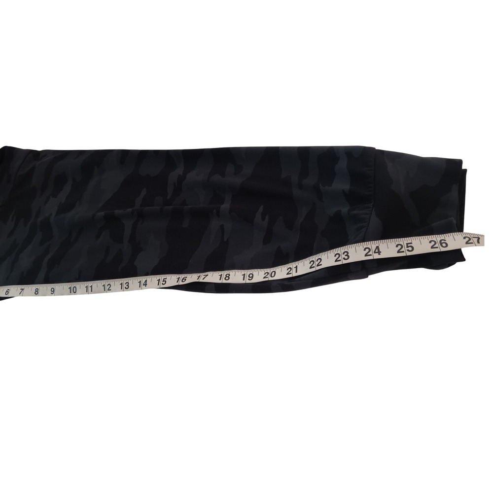 Athleta Salutation Camo Jogger Pants Size S Black Gray Workout Athleisure - Picture 10 of 10